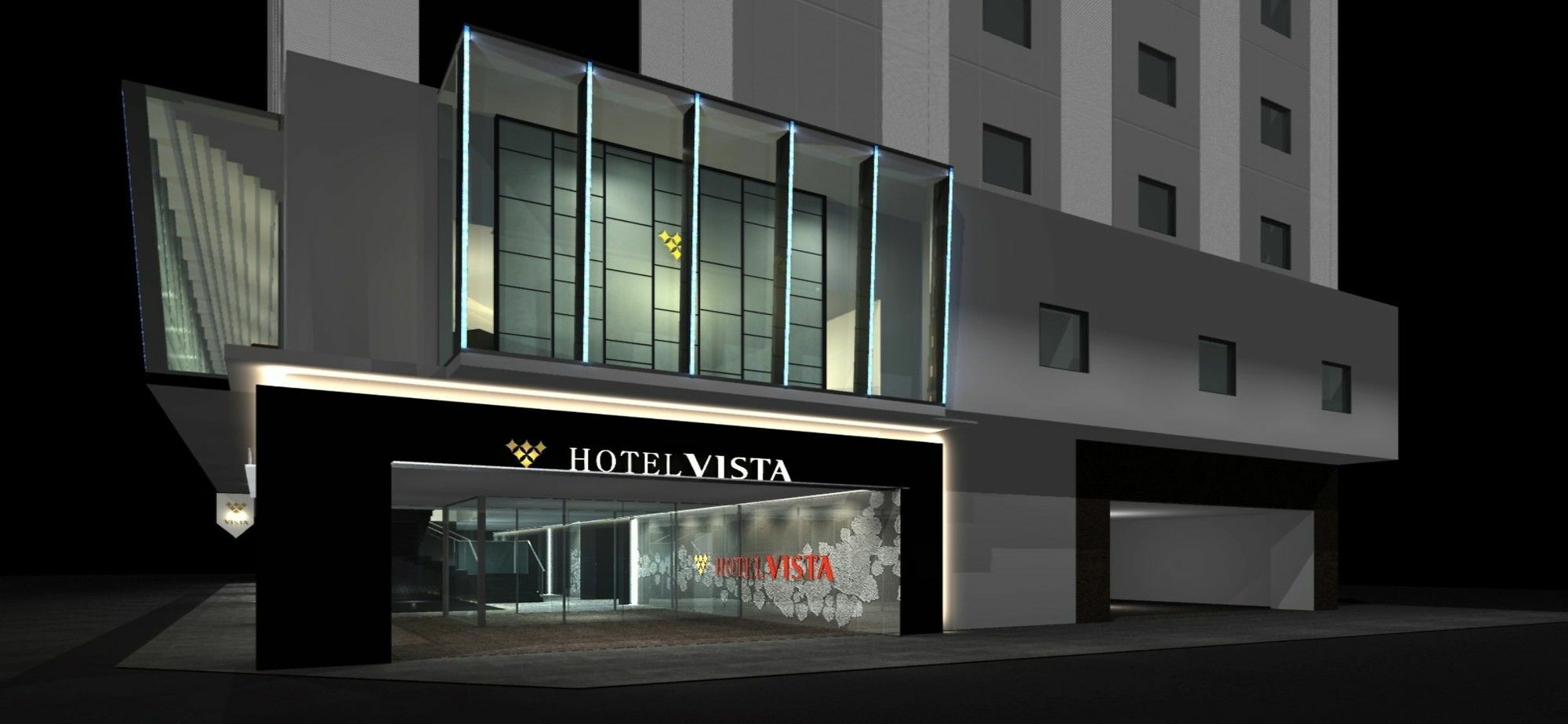 Hotel Vista Hiroshima Exterior foto